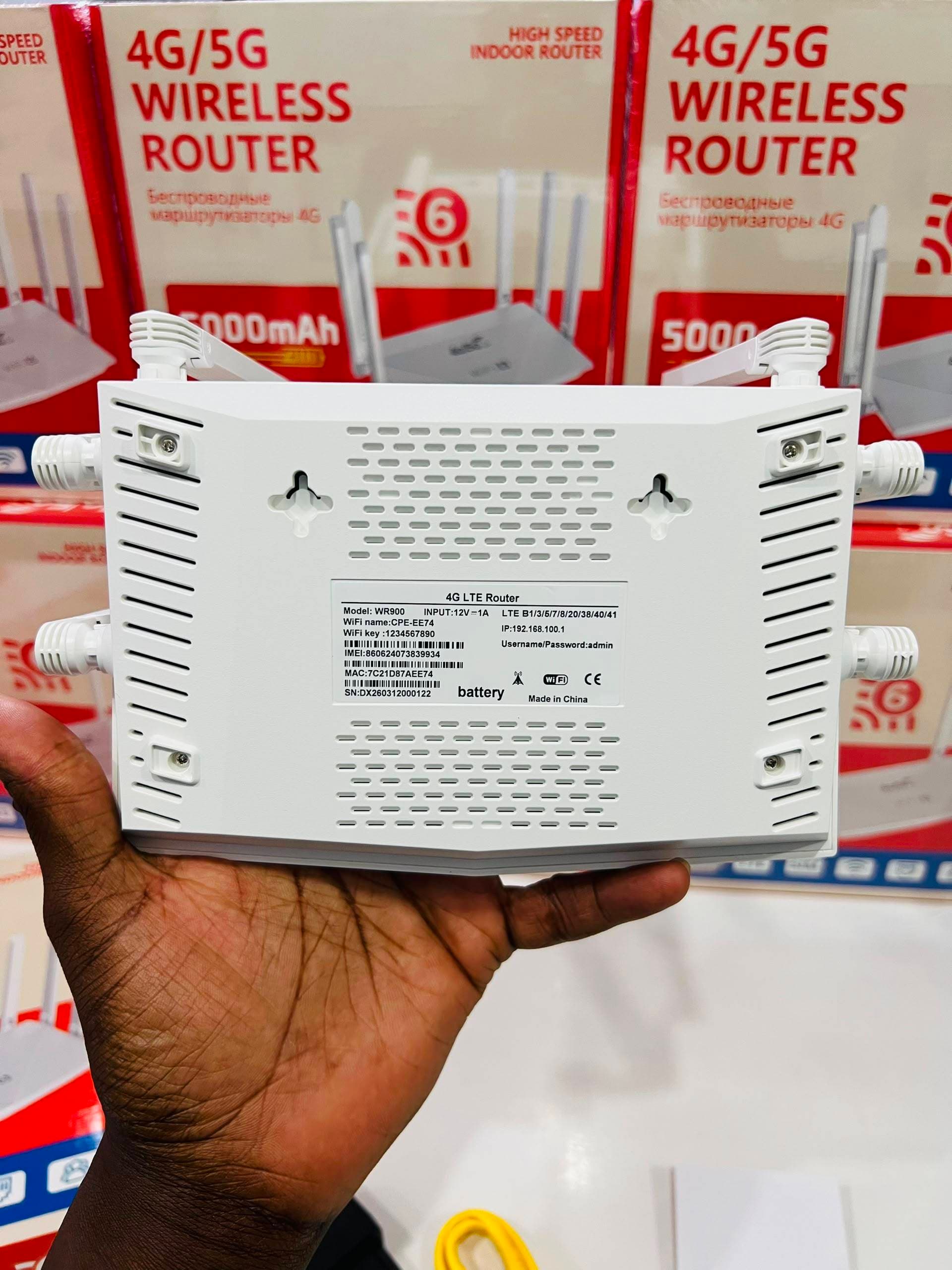 📶 Routeur Wi-Fi 4G/5G